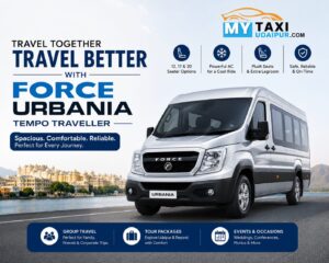 urbania tempo traveller in udaipur